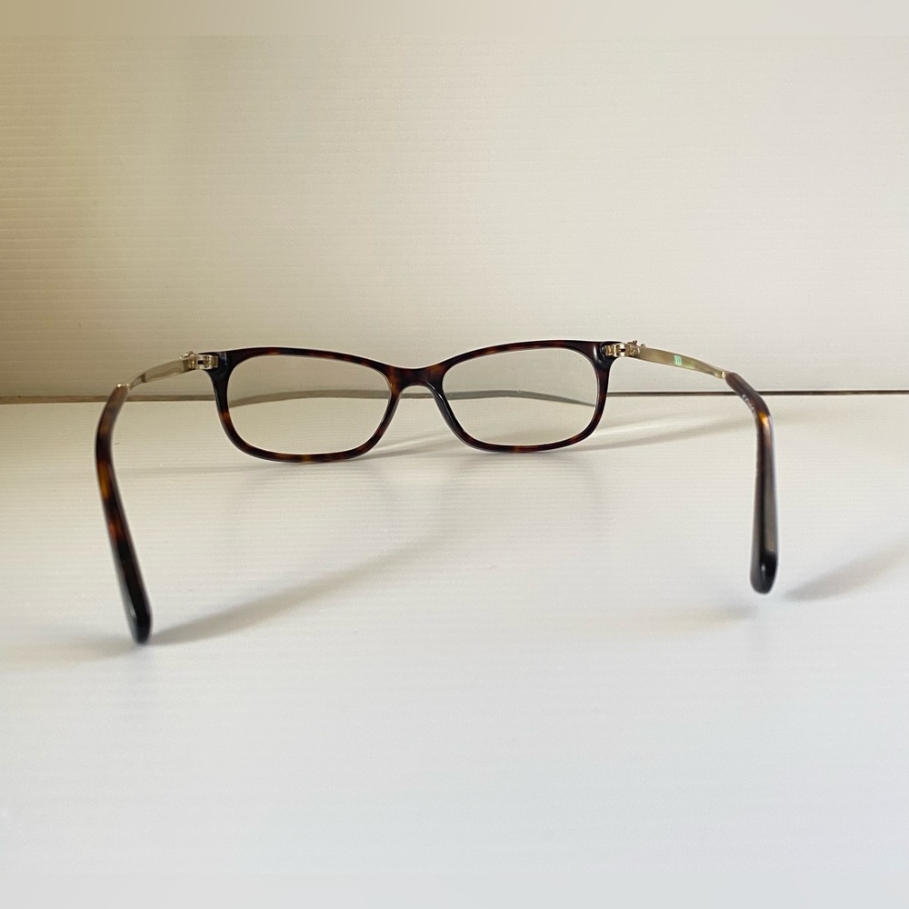 Coach Eyeglasses HC6110 Frame Dark Tortoise 5485 Size 50-16-140 Gold Accent Logo - Picture 6 of 13